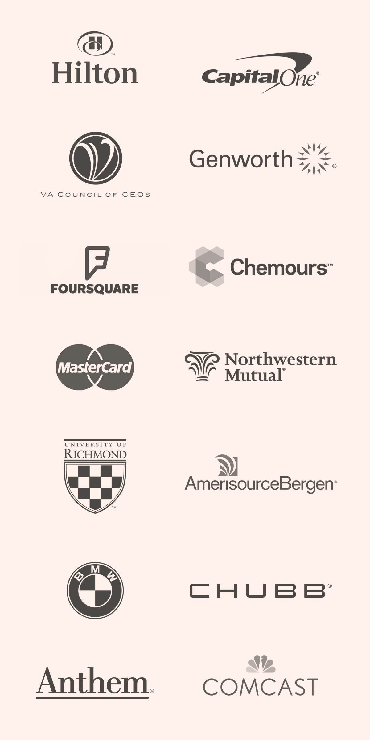 Avenue Eight Client Logos